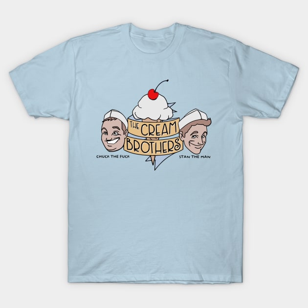 The Cream Brothers T-Shirt by darklordpug